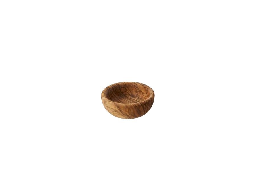 LEONE Ciotola in legno di ulivo - Ø12x4,5 cm
