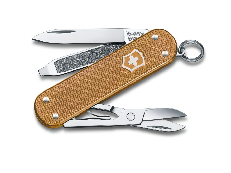 VICTORINOX Classic alox, coltellino marrone