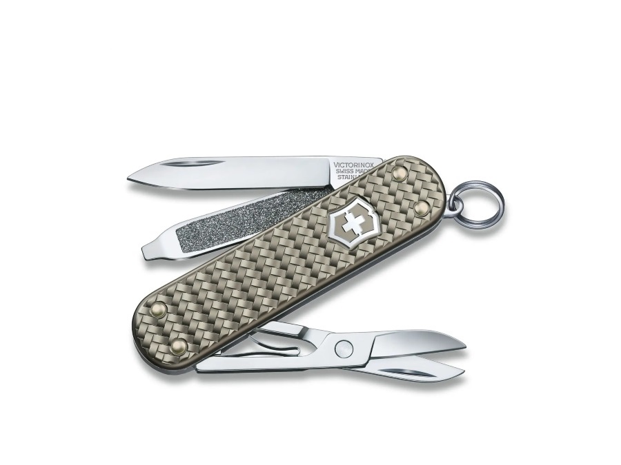 VICTORINOX Classic Precious Alox, coltellino grigio