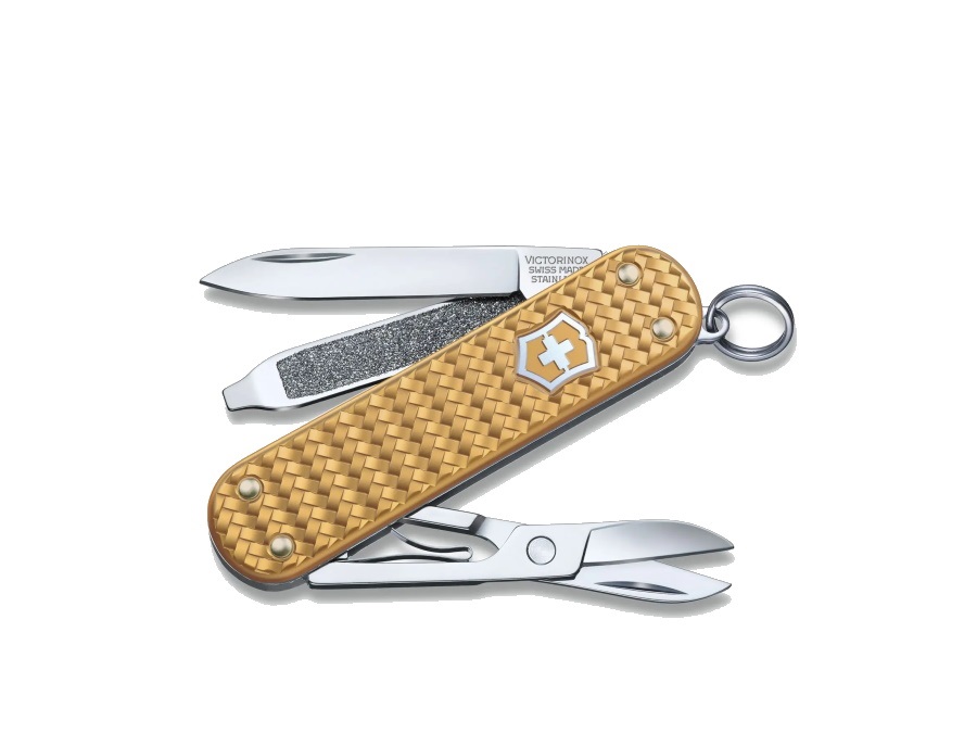 VICTORINOX Classic Precious Alox, coltellino oro