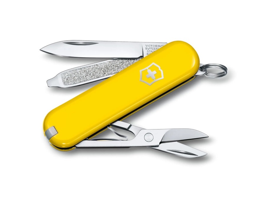 VICTORINOX Classic SD, coltellino giallo