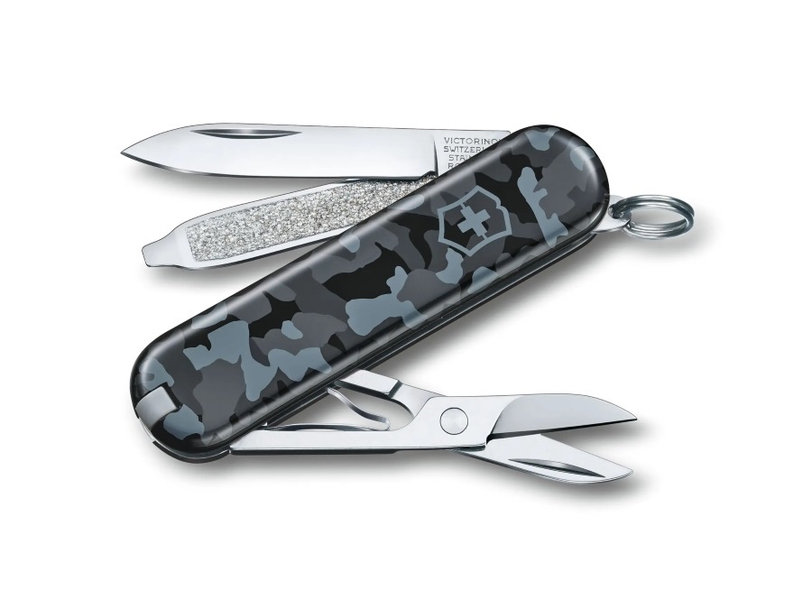 VICTORINOX Classic SD, coltellino mimetico blu