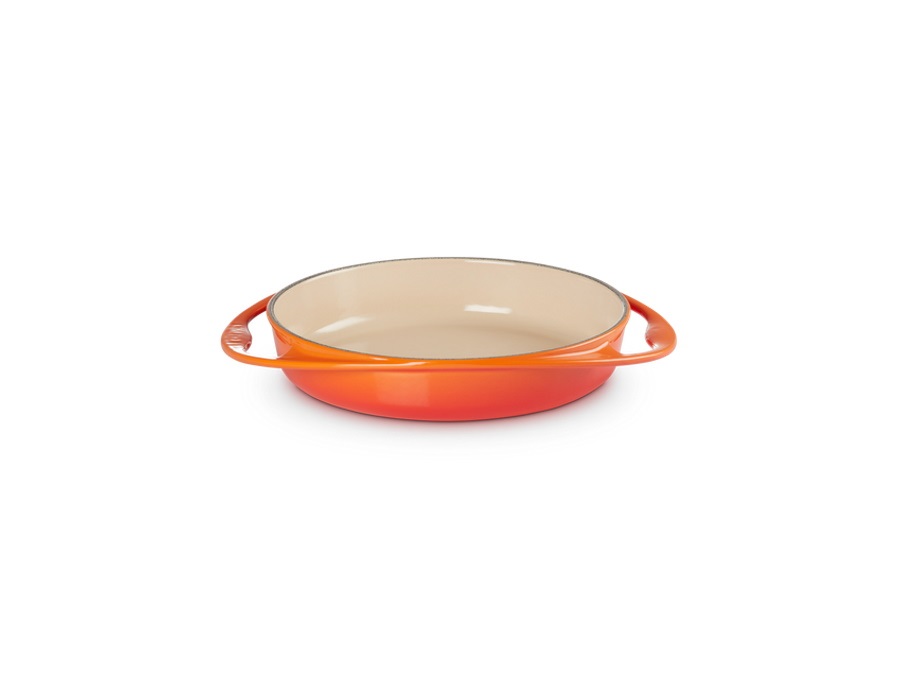 LE CREUSET Classic, tortiera tarte tatin in ghisa vetrificata 25 cm - arancio