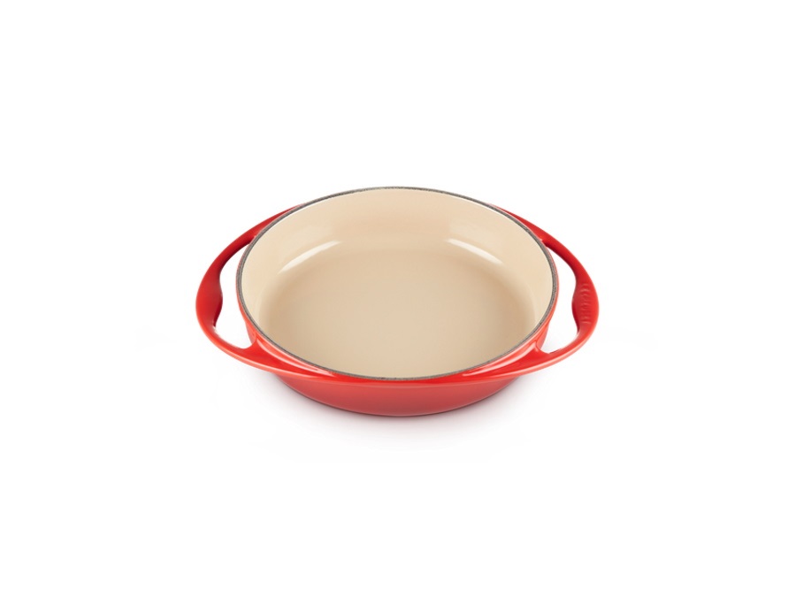 LE CREUSET Classic, tortiera tarte tatin in ghisa vetrificata 25 cm - ciliegia