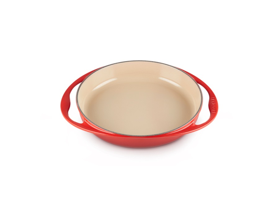 LE CREUSET Classic, tortiera tarte tatin in ghisa vetrificata 28 cm - ciliegia