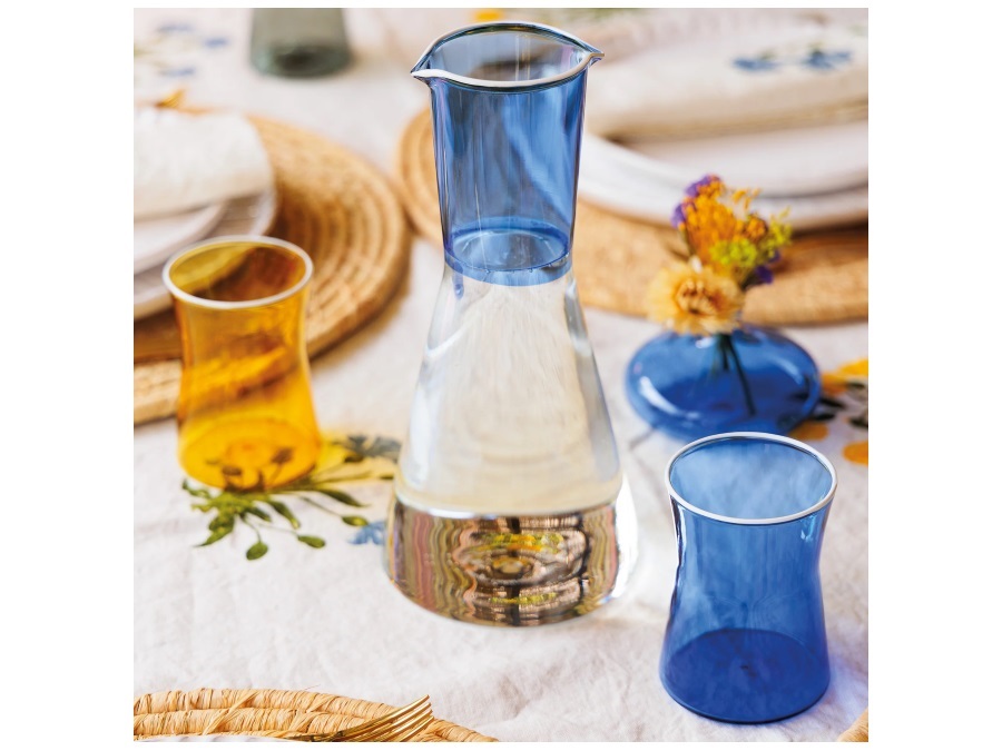ZAFFERANO S.R.L. Classy, bicchiere tumbler bluino 28 cl