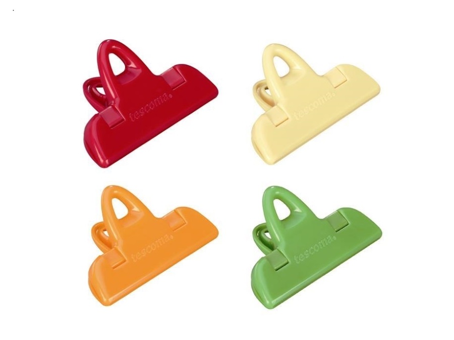 TESCOMA CLIP PER SACCHETTI da 7 cm SET 4 PZ