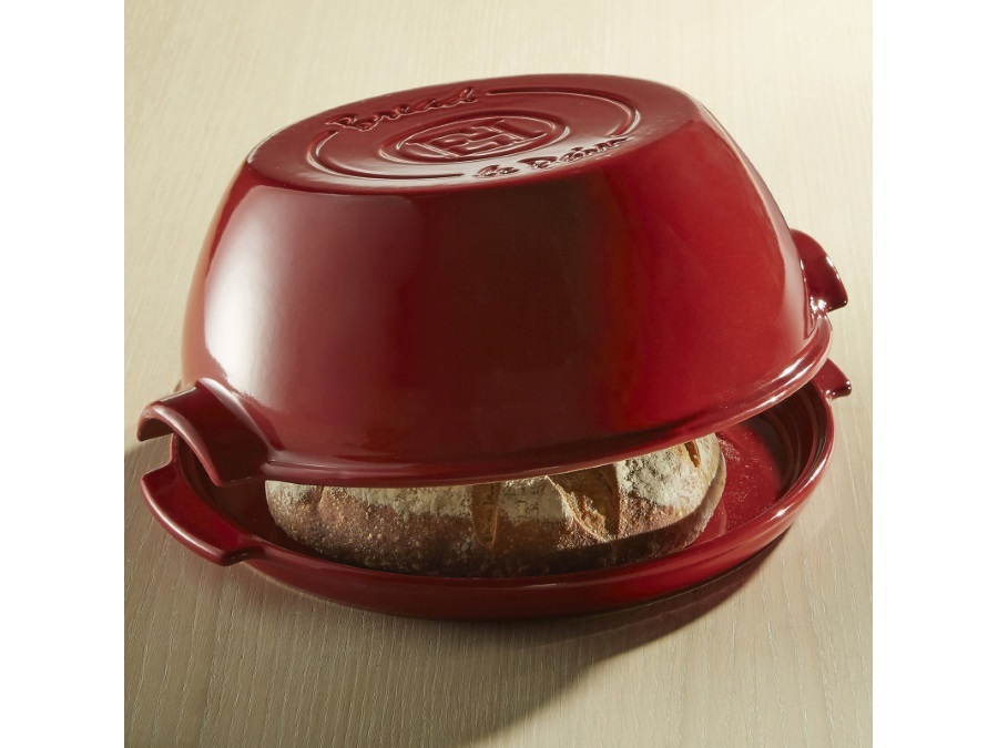 EMILE HENRY-EMILE & CO Cloche pane - Grand Cru, rosso, Emile Henry