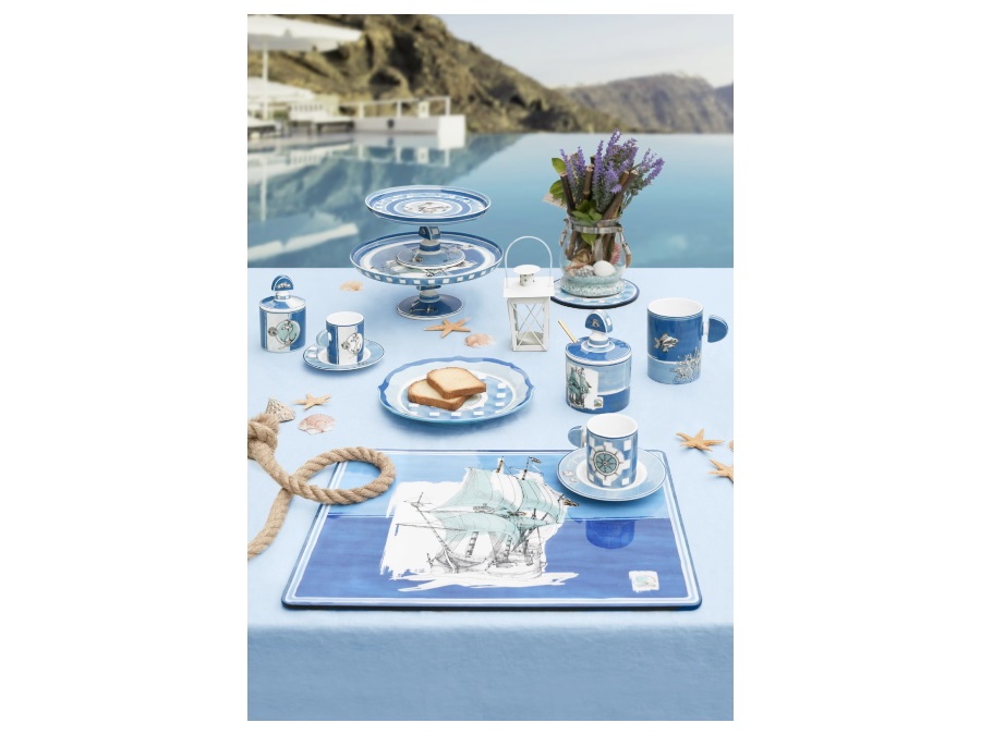 BACI MILANO coastal table & kitchen - tovaglietta americana, 39x29 cm
