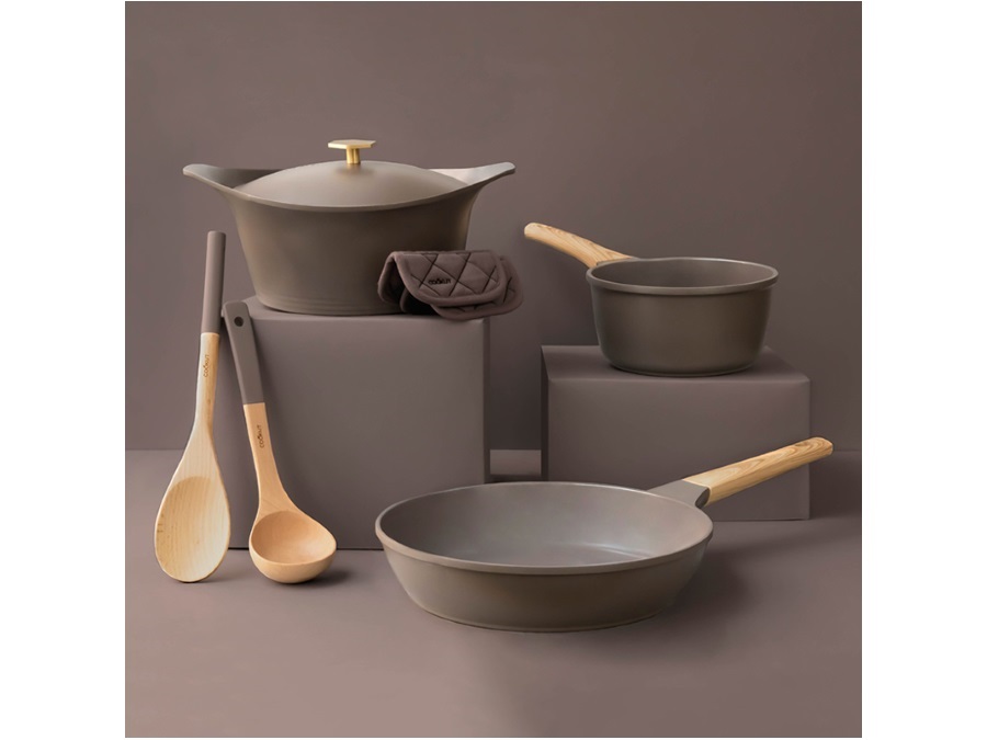 COFARIM COOKUT Cocotte 20 cm - marrone moka