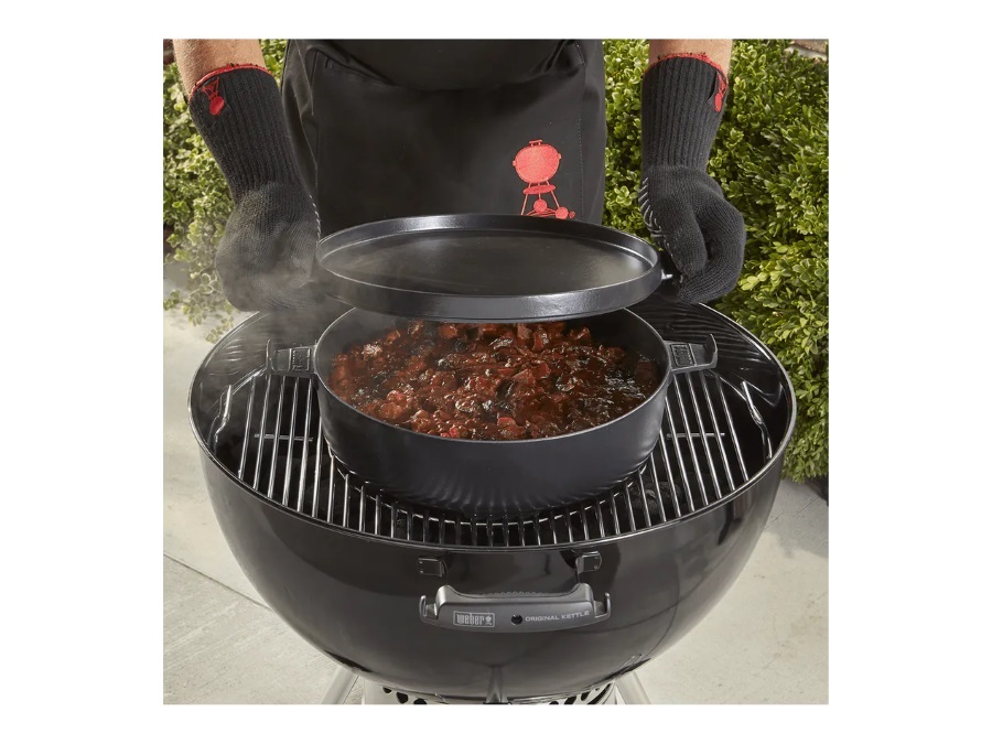 WEBER Cocotte 2in1, per le griglie di cottura Gourmet BBQ System