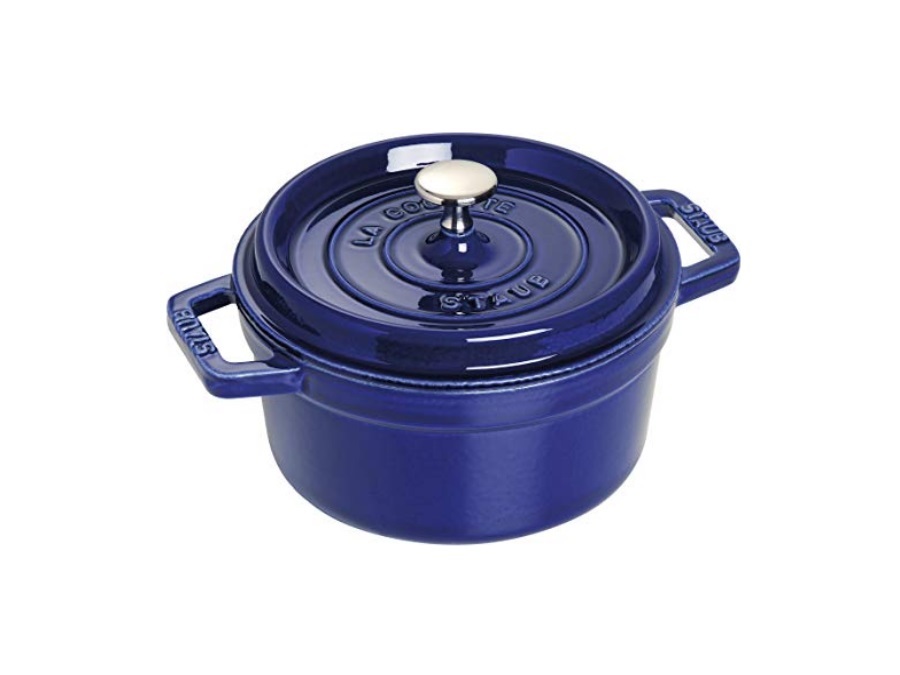 STAUB cocotte blu scuro, ø 20 cm