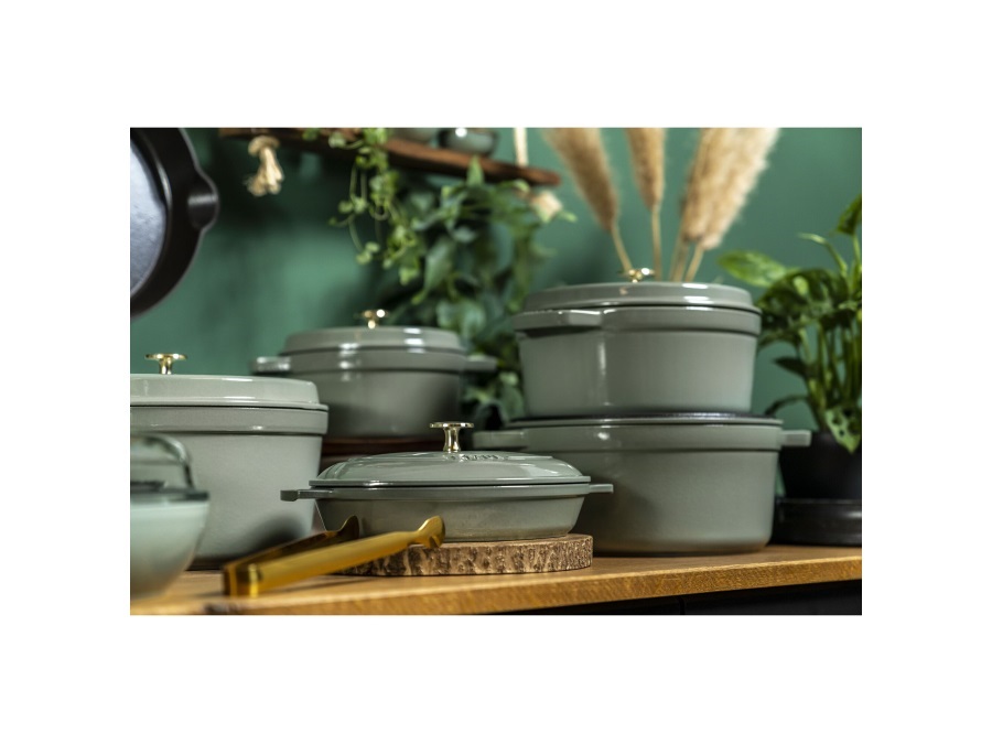 STAUB Cocotte eucalipto, Ø 26 cm