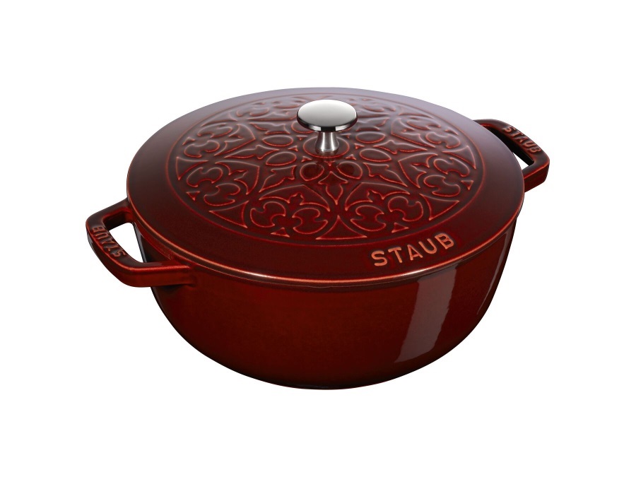 Staub cocotte giglio la marmite 24 cm, ghisa