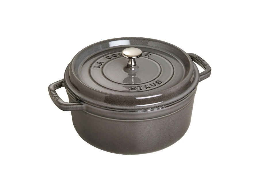 STAUB cocotte grigio grafite, ø 26 cm