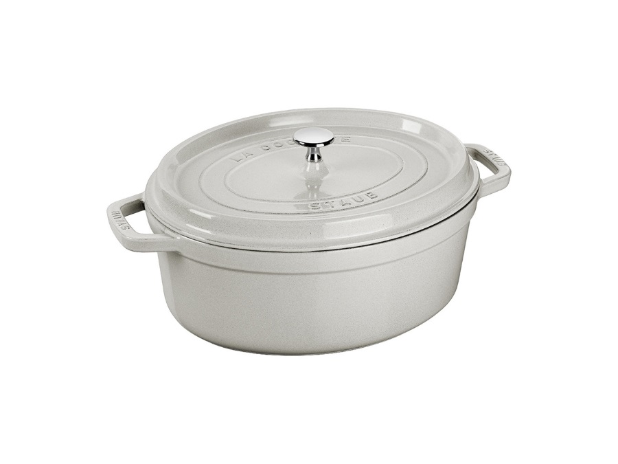 STAUB Cocotte ovale tartufo bianco, 29 cm