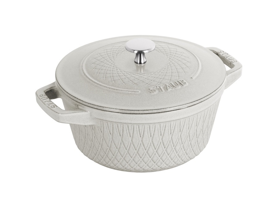 STAUB Cocotte twister tartufo bianco, Ø 24 cm