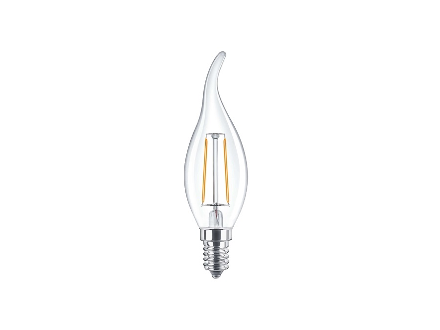 NOVA LINE Colpo di vento a led a filamento E14 - 2W - 2700K - 200lm