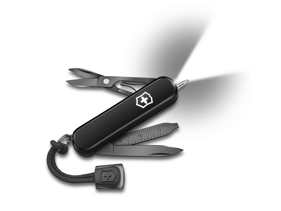 VICTORINOX Coltello multiuso signature lite onyx nero