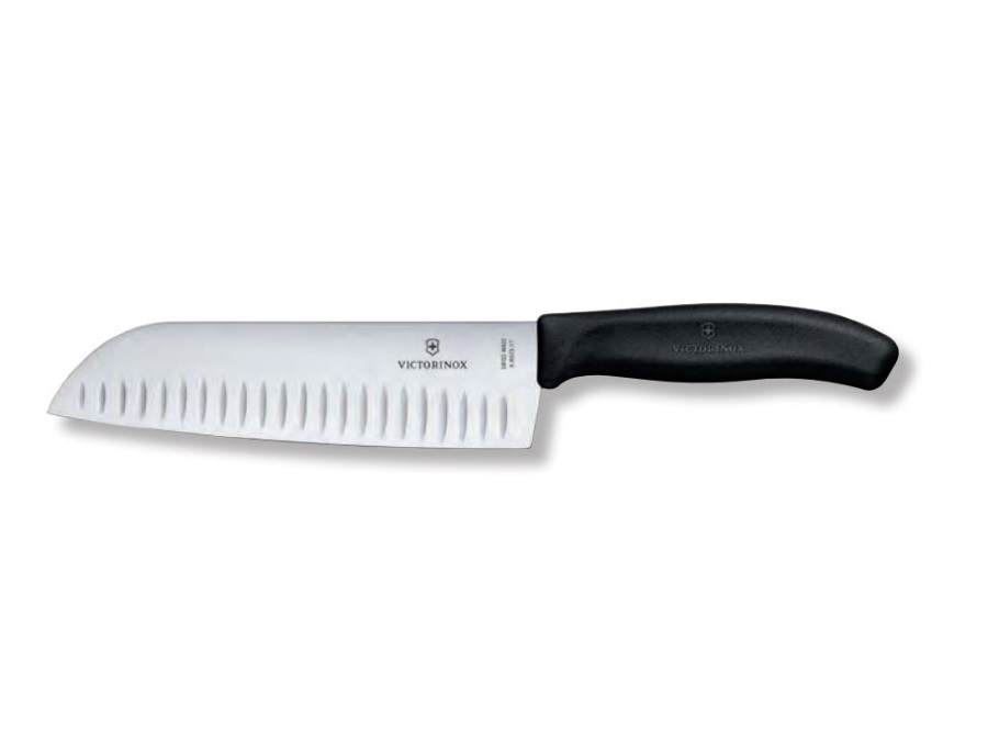 VICTORINOX Coltello santoku alveolato, 17 cm