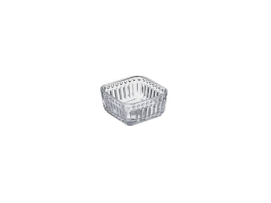 LEONE Confezione 4 ciotole in vetro, 280 ml - 10x10x5 cm