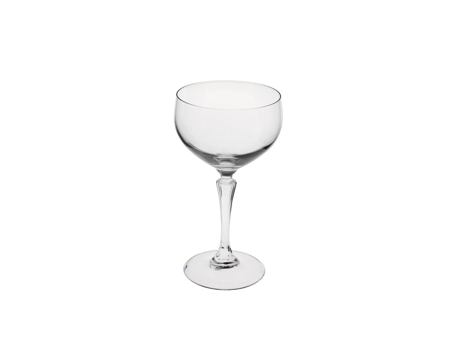 BRANDANI GIFT GROUP S.A.S. Confezione da 6 coppa champagne bacco, crystal glass, Ø 10x20h cm