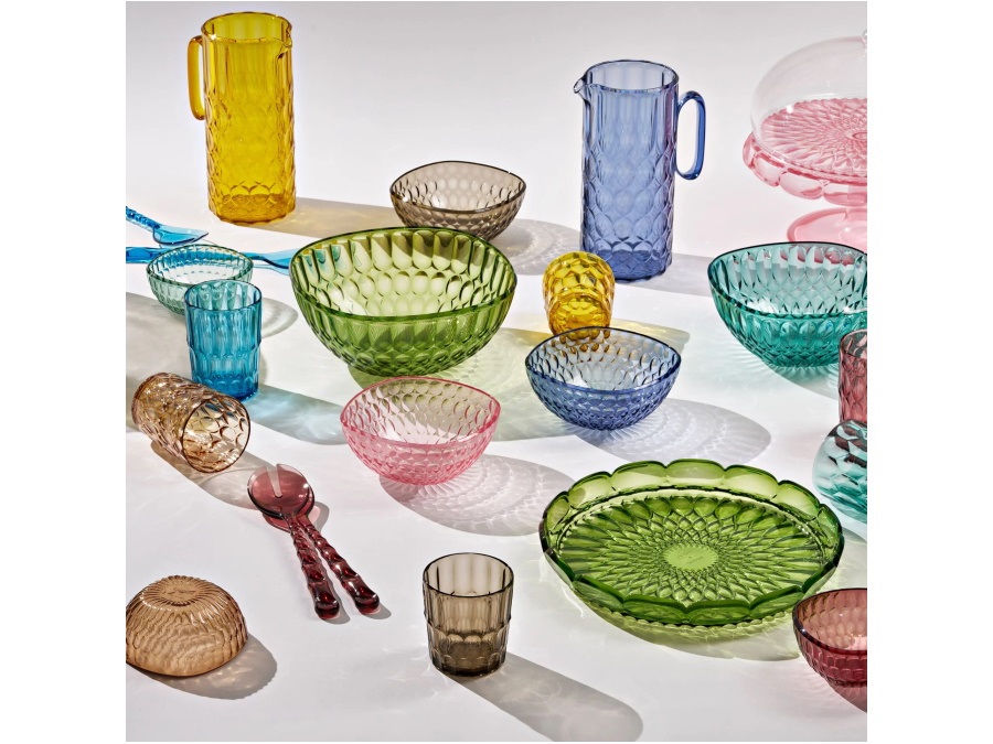 FRATELLI GUZZINI S.P.A. CONTENITORE Ø25CM "VANITY", verde