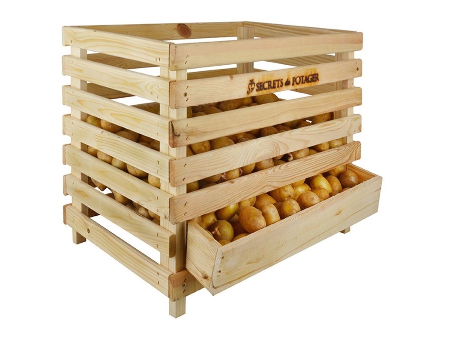 ESSCHERT DESIGN Contenitore in Legno per Patate