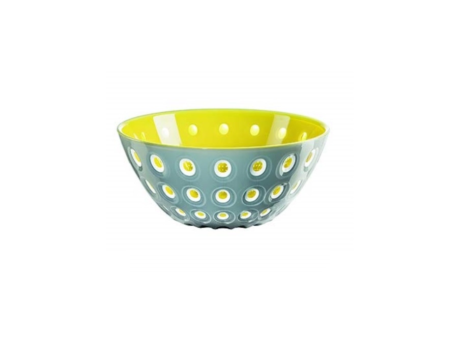 FRATELLI GUZZINI S.P.A. Contenitore Le Murrine grigio/giallo diam. 20 cm