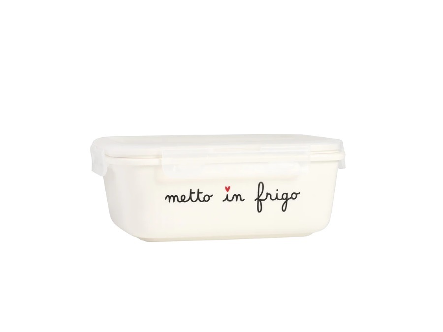 SIMPLE DAY LIVING & LIFESTYLE Contenitore Metto in frigo - tg. L 19.5x14.5x6 cm