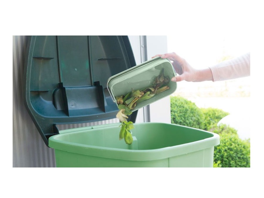 BRABANTIA Contenitore per rifiuti organici 1,6l - Jade Green