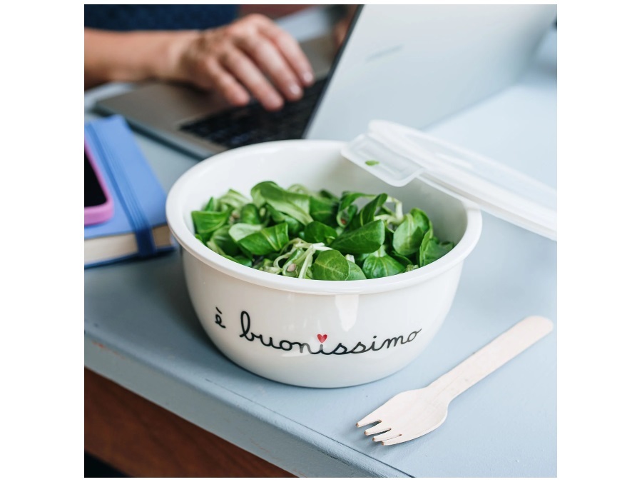 SIMPLE DAY LIVING & LIFESTYLE Contenitore rotondo E' buonissimo - tg. XL