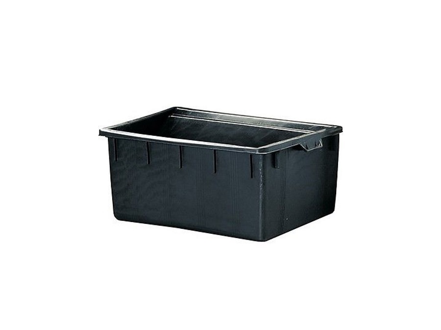 BOX in plastica impermeabile con tracolla regolabile nero 