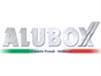 ALUBOX Prima - cassetta postale con tetto, argento