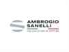 AMBROGIO SANELLI Supra - Spatola Cuoco Retta nero, 30 cm