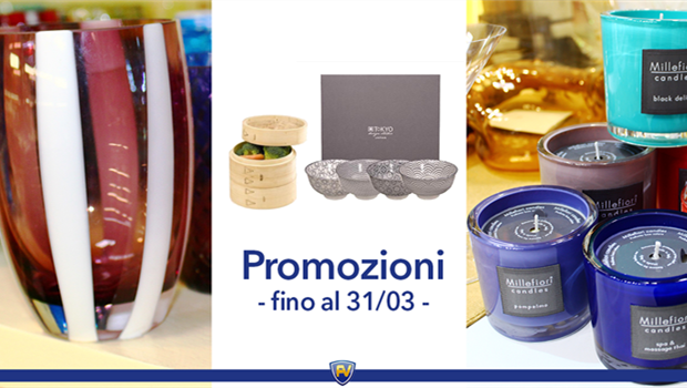 Promozioni fino al 31 marzo