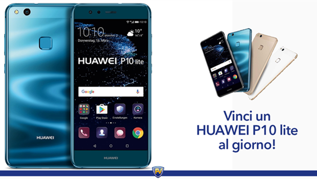 Concorso: partecipa e vinci un Huawei P10lite al giorno!