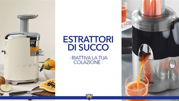 Riattiva la tua colazione con gli estrattori succo!