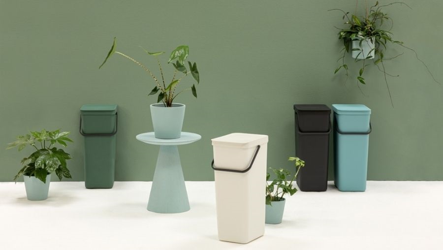 Brabantia raccolta differenziata e produzione sostenibile