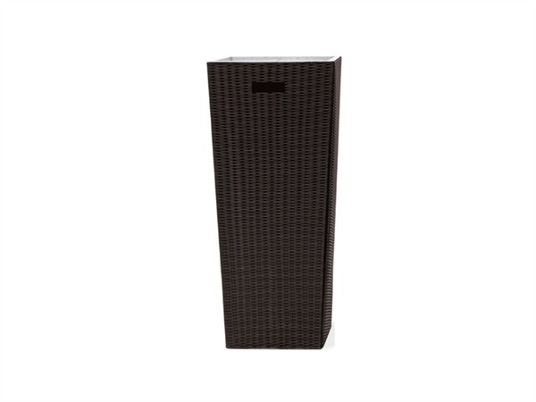 RE GARDEN S.R.L. Porta vaso quadro java in wicker marrone , 120 cm