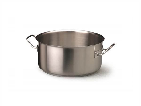FASA S.R.L. Casseruola bassa con due manici, acciaio inox