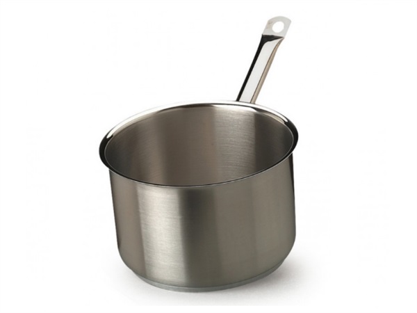 FASA S.R.L. Casseruola alta con un manuco, acciaio inox