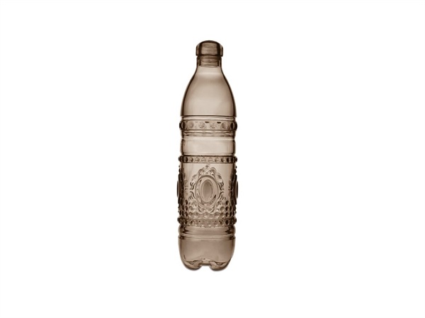 Bottiglia in acrilico baci milano, baroque & rock, wood, 1,2 l