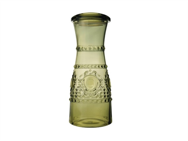 Caraffa in acrilico baci milano, baroque & rock, verde