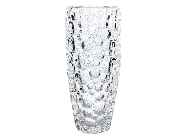 BACI MILANO Crystal touch/I fiori - Vaso Venere grande  Ø15,5 cm X H 35 cm in acrilico, trasparente