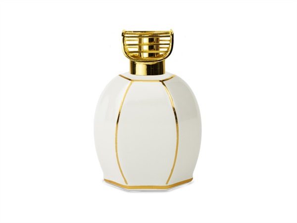 Bottiglia catalitica Baci Milano-Maroc & Roll/Vogue Bianco-Oro, 550 ml