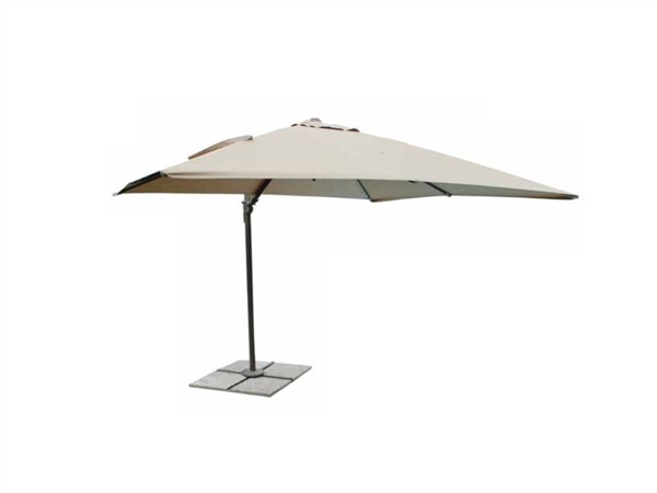 MAGAZZINI COSMA S.P.A. Ombrellone Mercurio con palo laterale Ecru, 2x3 m