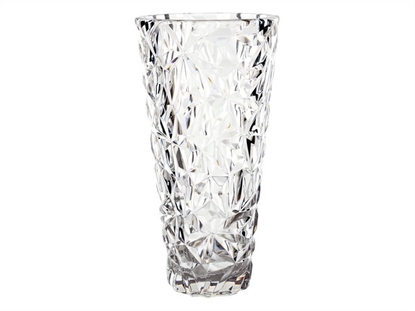 BACI MILANO Vaso Diana grande baci milano crystal touch - i fiori, acrilico trasparente, Ø15,8 cm X H 32 cm