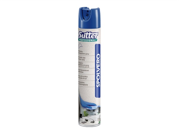 SUTTER PROFESSIONAL SPOLVERO, antistatico spray per tutte le superfici, 500 ml