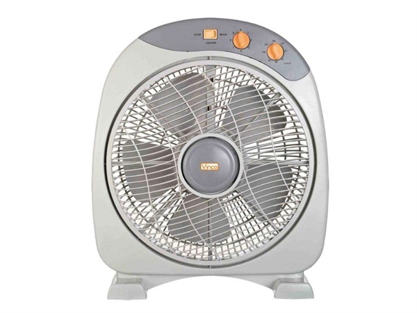 VINCO Ventilatore box con timer di spegnimento, 70800